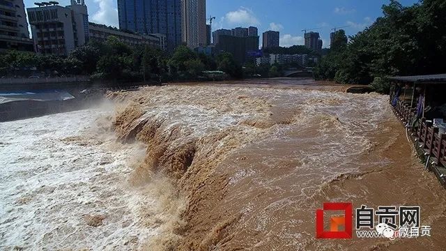 自贡水位回升，美好景象再续篇章