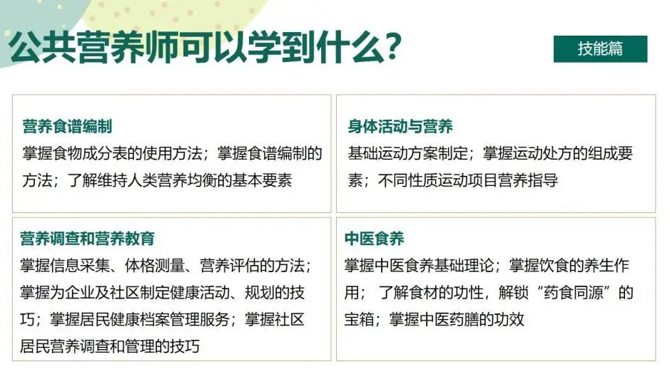 2025年营养师资格认证报考必备：全新报考规定与条件解析