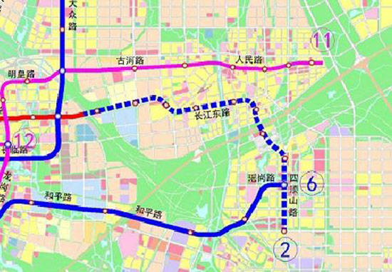 钱清地铁站区域发展蓝图：全新地铁规划图曝光